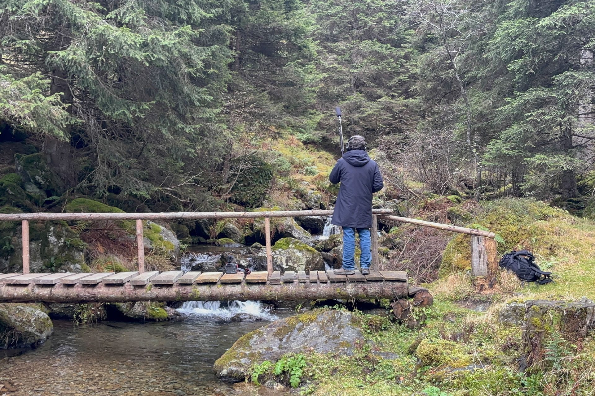 MAKING OF MOUNTAIN ECHOES, PARCO DELLE OROBIE VALTELLINESI, 2025 PH. YUVAL AVITAL STUDIO